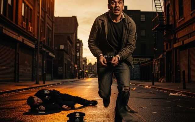 The Cop Who Hit the Ground — And the Prisoner Who Fell Right Into the Trap