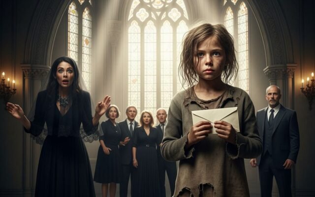 The Widow Who Thought She’d Won — Until a Little Girl Walked Through That Door